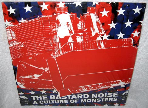 THE BASTARD NOISE "A Culture Of Monsters" LP (DS) Gatefold Cover